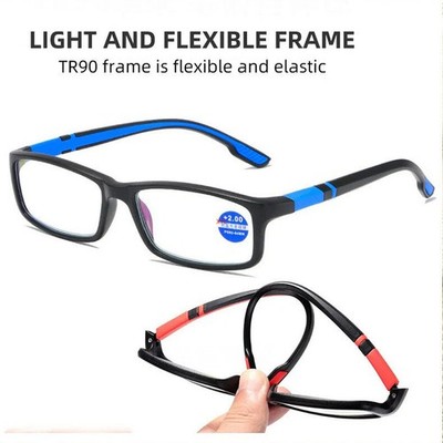 3 Stück Pack Lesebrille mit Blaulichtfilter +1.0 bis +4.0 für Herren Damen
