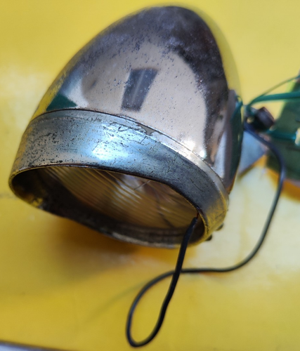 VINTAGE HEAD LIGHT SUPERLUX BRAND YEARS 60 FANALE BICI ANNI 60 - Picture 15 of 16