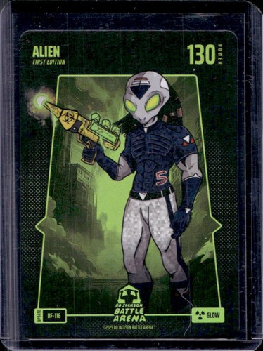 2025 Bo Jackson Battle Arena Update 1st Edition Alien CJ Abrams Glow #BF-116