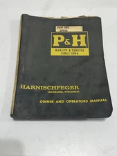 P&H HARNISCHFEGER Part One Upper CRANE OWNERS AND OPERATORS MANUAL