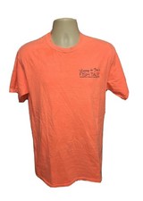 Lenny & Joes Fish Tale West Brook New Haven CT Adult Medium Orange TShirt