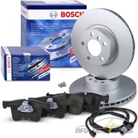 Bosch Bremsscheiben +BremsbelÄGe +Warnkontakt Vorne FÜR BMW X3 F25 X4 F26