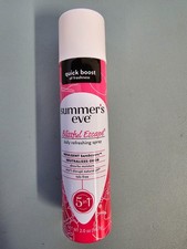 6 PACK Summer's Eve Blissful Escape Daily Refreshing Feminine Spray, 2 oz