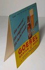 1940s Beer Sign Old Vintage Goebel Bantam Beer Advertising Sign Detroit Michigan — photo 2