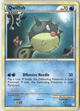 Qwilfish 50/123 Uncommon HeartGold & SoulSilver Pokemon Moderately Played on eBay