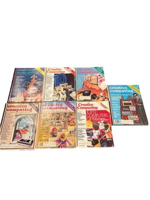Creative Computing Magazine Lot Of 7 83 -84  Vol 10 No 4,11,12 Vol9 2,4,7,8,2