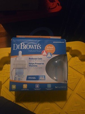 Dr. Brown's Natural Flow Bottles 8 oz - 3 Piece