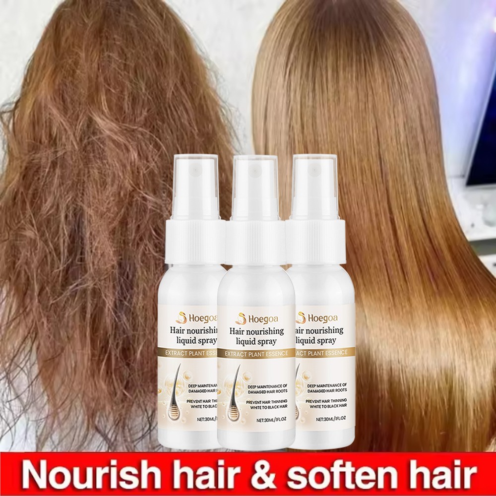 & Ginger Hair Nourishing Mist Spray For Frizzy Dry Damaged Hair