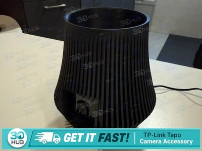 Tapo C110 Hidden Camera Vase Mount - Covert Security Cam Housing Enclosure