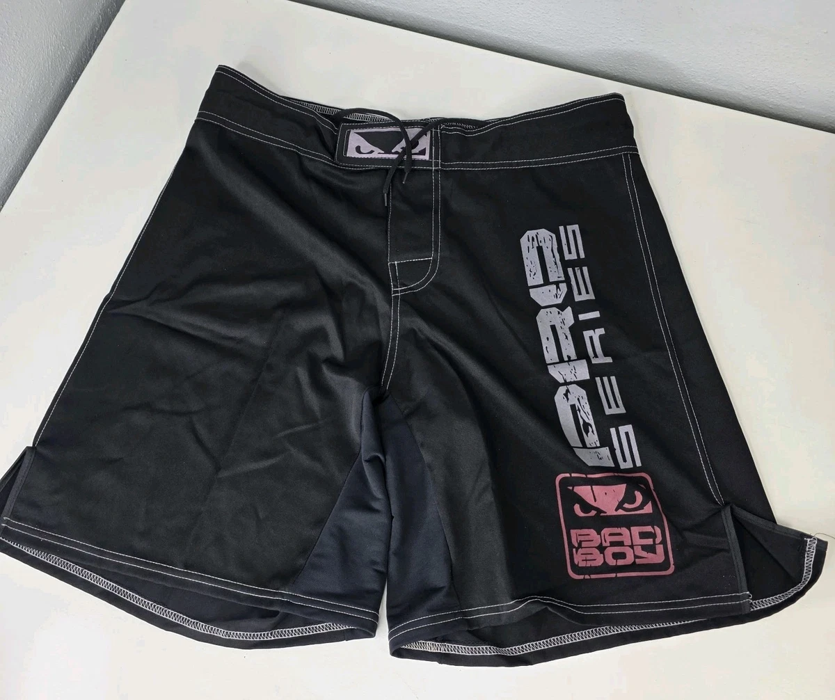 Short MMA Bad Boy – Homme, Taille M, Marine, Neuf Pour Combat Jiu-Jitsu Boxe