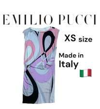 EMILIO PUCCI Dress Pink US6 Made in ITALY