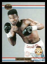 1991 Ringlords #24 Michael Nunn HOF [NM] [WBA] [Base Set Boxing Card]