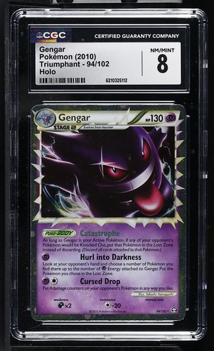 Gengar graded CGC 8 for sale on eBay