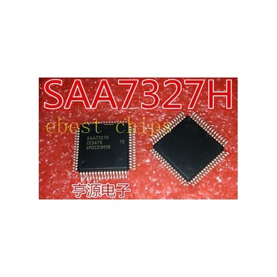 1PCS    SAA7327H QFP-64 Digital servo processor and  *tm