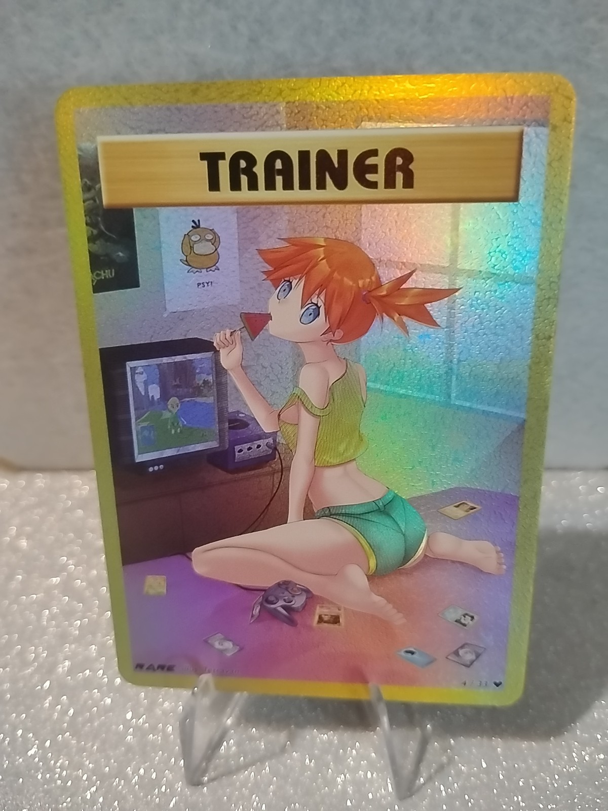 Misty Poke Trainer Trading Card 