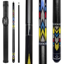 58" Pool Cue Stick 18oz Billiard Birch Wood 13mm Tip Cue Sticks Professional ...