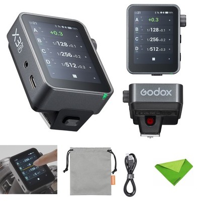 Godox X3Pro F Touchscreen TTL Wireless 2.4'' LCD Screen Flash Trigger for Fuji