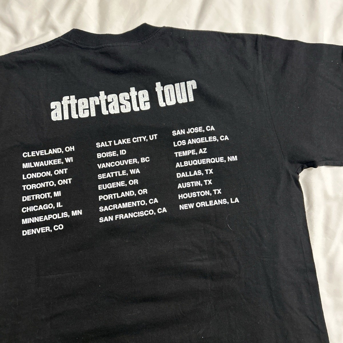 HELMET Aftertaste Tシャツ XLサイズ Rare Vintage Helmet Aftertaste Tour Band Tee 1997 Giant Tag Large