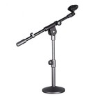  Table Mic Stand Low Profile Arm Desk Mounted Microphone Clamp Desktop