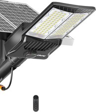 Ofuray Solar Street Lights Outdoor, IP67 Solar Security Flood Lights Parking Lot