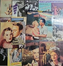 1930-1960's CLASSIC TITLE COLLECTION LASERDISC LOT OF 16  NOT A DVD  