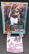 2026 Topps Series One HELIOT RAMOS #8 Teal Sand Glitter SP Giants MLB Baseball 