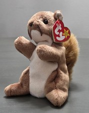 Tl Beanie Babies- Nuts  the Squirrel  Vintage/Rare  New W/ tags