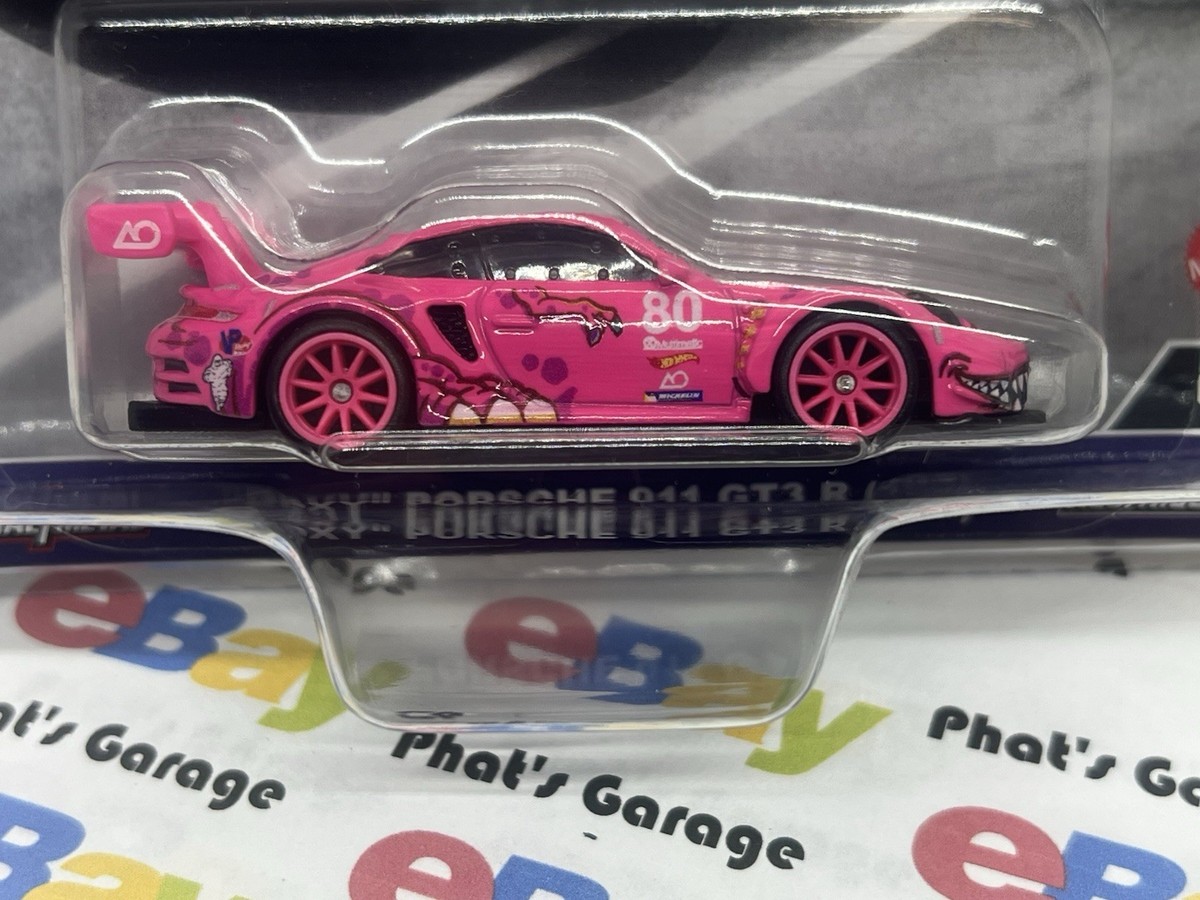 Hot Wheels Premium ROXY Porsche AO Racing 911 GT3 R Pink Chase 0/5