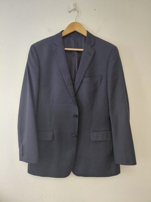 Richard James Blau Anzug UK 42 Navy Savile Row Wolle London 2 Teiler Hochzeit Arbeit