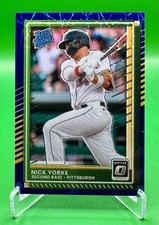 2025 Donruss Optic Baseball Nick Yorke Rated Rookie Blue Velocity