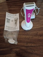 Remington Smooth Silky Womens Rechargeable Wet/Dry ElectricShaver Used Good Cond