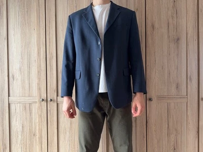 Vintage Gino di Roma Herren Anzug Sakko Herren in 54. blau. Super Zustand! - Bild 1 von 4