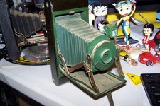 ANTIQUE GREEN RAINBOW KODAKFOLDING KODO NO 1 1930 VGC