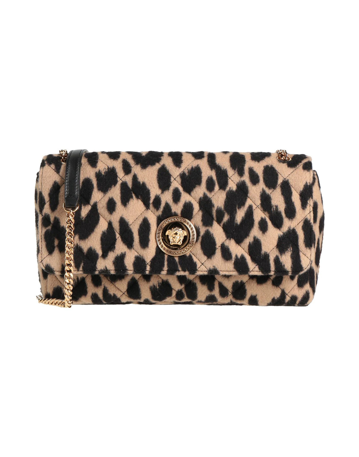 Versace - Women - Wool Flap bag - Beige 261390₽