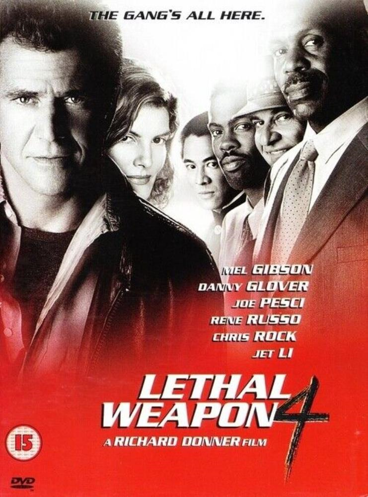 Lethal Weapon 4 DVD (1999) Traci Wolfe FREE SHIPPING