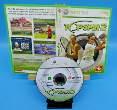 Top Spin 2 XBOX 360 · Guter Zustand · getestet/tested · OVP