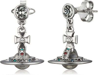 Vivienne Westwood NEW PETITE Orb Earrings 62020032/S001 | eBay