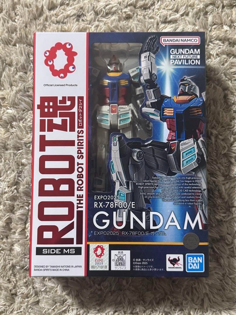 EXPO2025 SIDE MS RX-78F00/E GUNDAM THE ROBOT SPIRITS GUNDAM