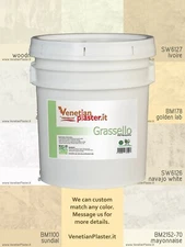 Grassello - by FirmoLux Real Venetian Plaster from Italy (light colors)