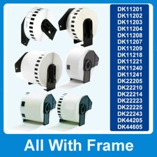Label Tape fits Brother Printers QL560 QL570 QL580 QL700 QL720NW QL710W