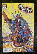 SPIDER-PUNK ARMS RACE #1 1:25 MARIA WOLF VARIANT NM 🔥🔑🤘🏽