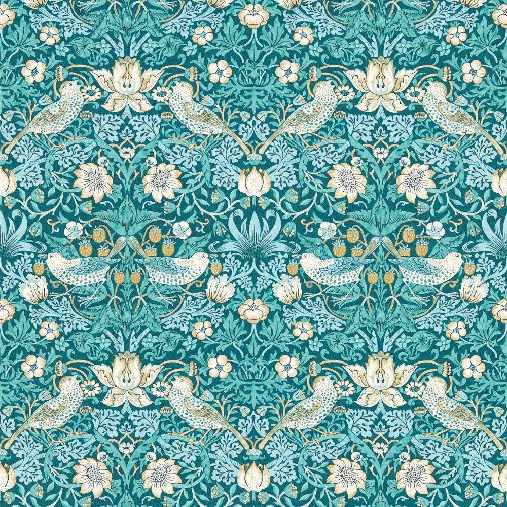 Clarke & Clarke Wallpaper Strawberry Thief X Clarke & Clarke W0171/06 - Image 5
