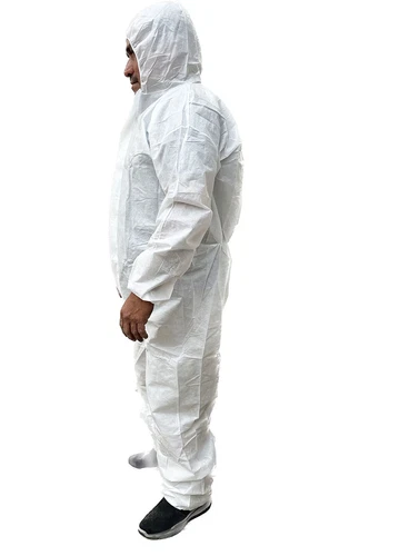 10Pk Disposable Protective Coverall w/Hood Elastic Cuff Painting working Suit - product listing photo