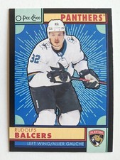 RUDOLFS BALCERS 2022-23 O-Pee-Chee Retro Black Border 84/100 Florida Panthers