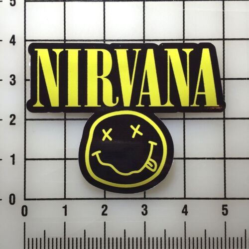 Nirvana 5" Wide Vinyl Decal Sticker BOGO  - Picture 1 of 1