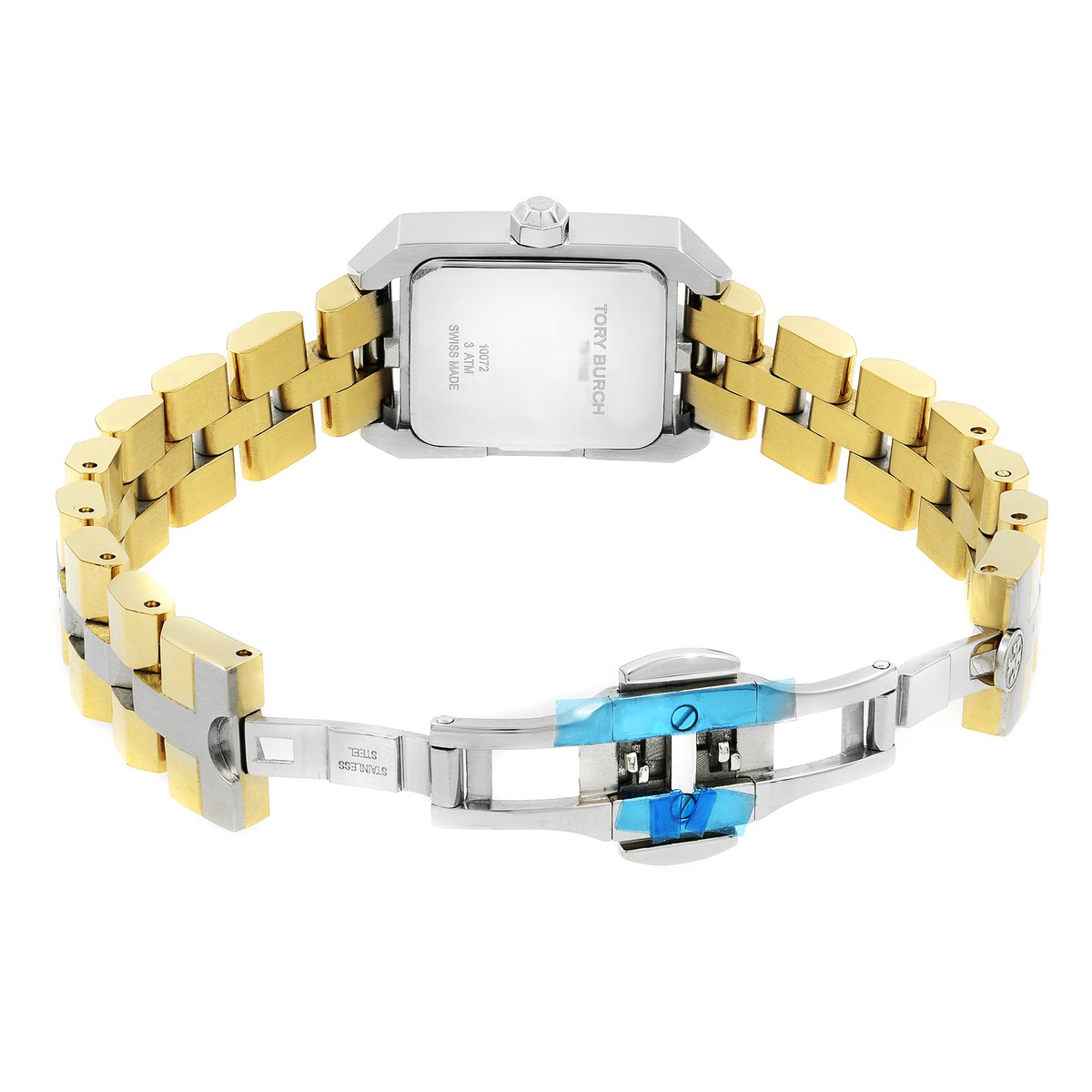 Tory Burch Dalloway Two Tone Steel Cream Dial Quartz Ladies