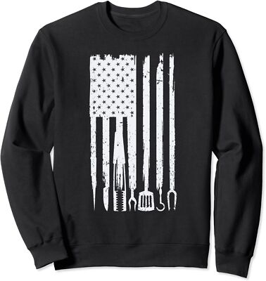 Bbq Design For Fans Of Smoking Grilling And Barbecue Unisex Crewneck Sweatshirt