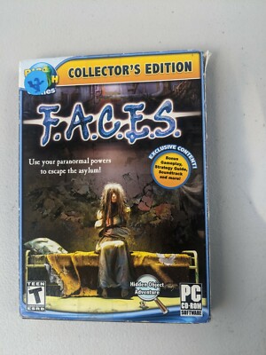 Shelf189 VINTAGE PC GAME/SOFTWARE~ F.A.C.E.S. COLLECTORS EDITION