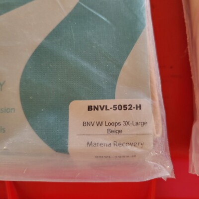 MARENA RECOVERY Classic Bra w Loops BNVL-5052-H 3X Large BEIGE