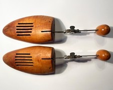 Vintage c1960s Miller 204 Wooden Shoe Shaper Stretcher, Davis Shoe Co, San Fran